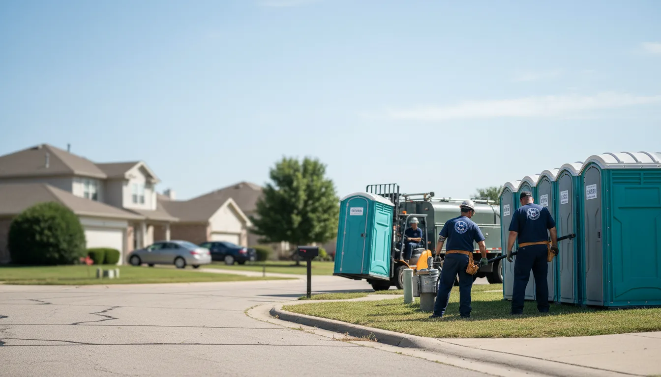 Porta Potty Rental in Bourbonnais, IL near me